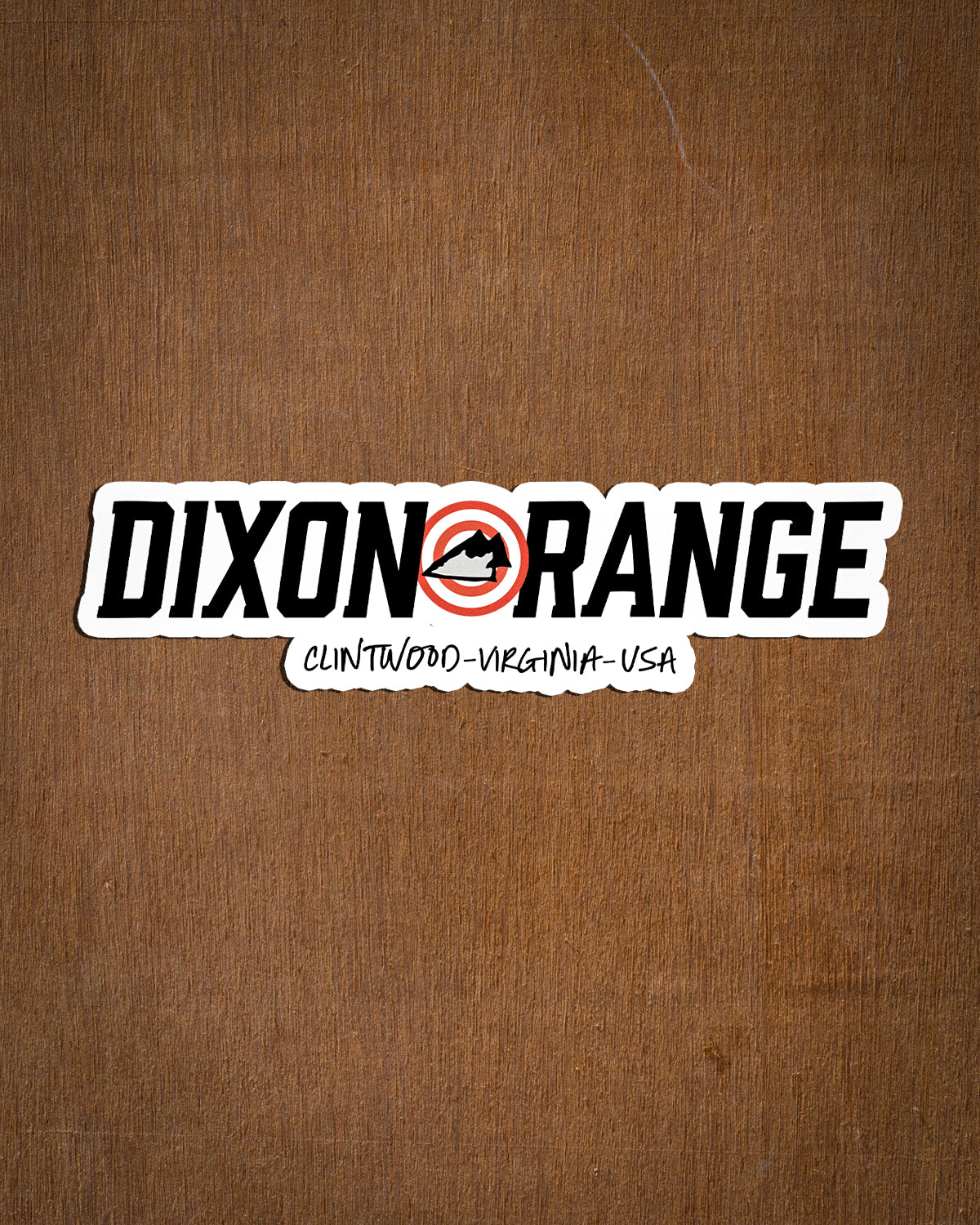 Dixon Range Sticker