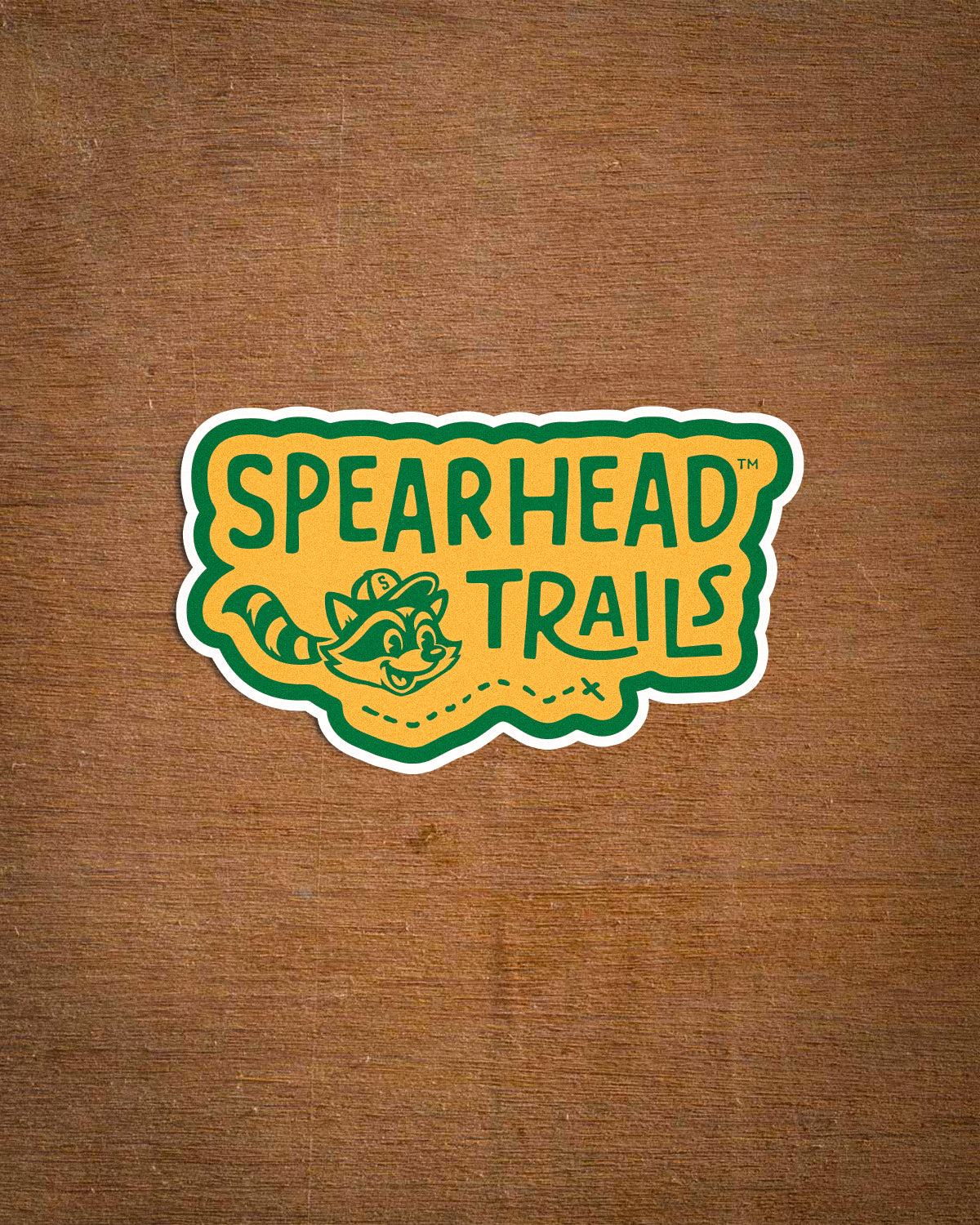 Raccoon Trails Sticker