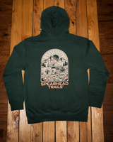 Forest Green Trail Sign Hoodie